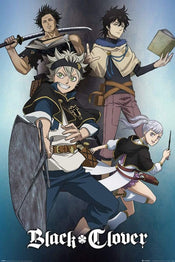 Pyramid Black Clover Magic Poster 61x91,5cm | Yourdecoration.com