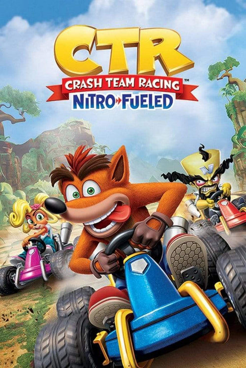 Pyramid Crash Team Racing Race Poster 61x91,5cm | Yourdecoration.com