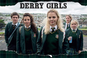 Pyramid Derry Girls Rip Poster 91,5x61cm | Yourdecoration.com