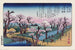 Pyramid Hiroshige Mount Fuji Koganei Bridge Poster 91,5x61cm | Yourdecoration.com