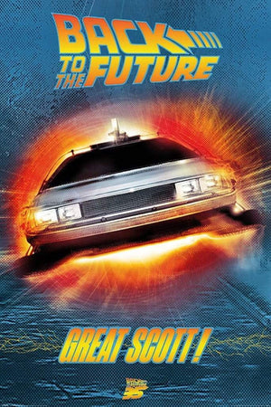 Pyramid Back to the Future Great Scott Poster 61x91,5cm | Yourdecoration.com