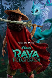 Pyramid Raya and the Last Dragon Warrior in the Wild Poster 61x91,5cm | Yourdecoration.com