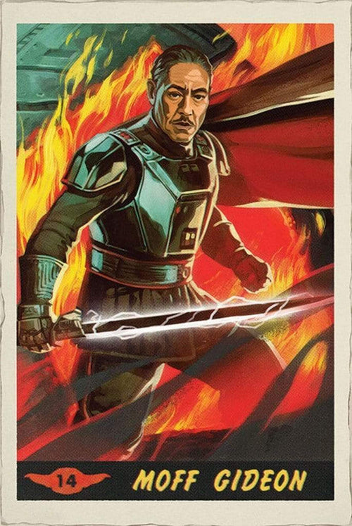 Pyramid Star Wars The Mandalorian Moff Gideon Card Poster 61x91,5cm | Yourdecoration.com