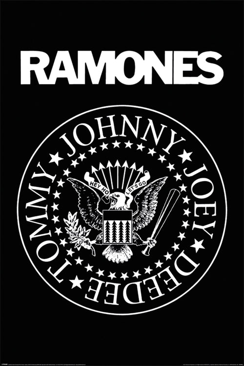 Pyramid Ramones Logo Poster 61x91,5cm | Yourdecoration.com