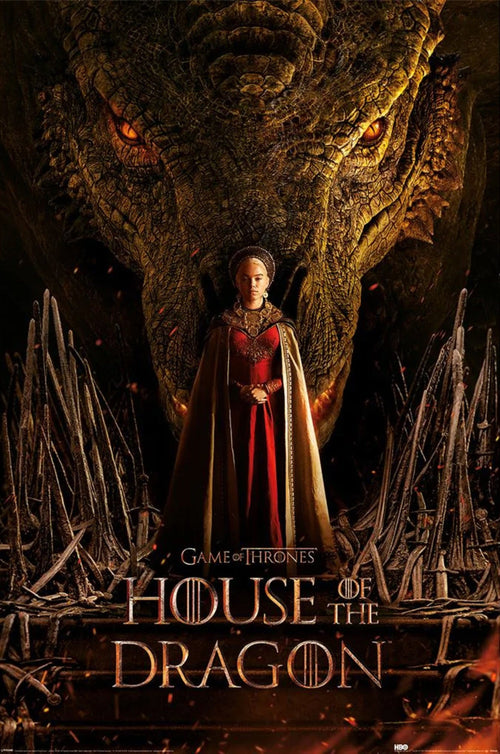 Pyramid Pp35204 House Of The Dragon Throne Poster 61X91,5cm | Yourdecoration.com