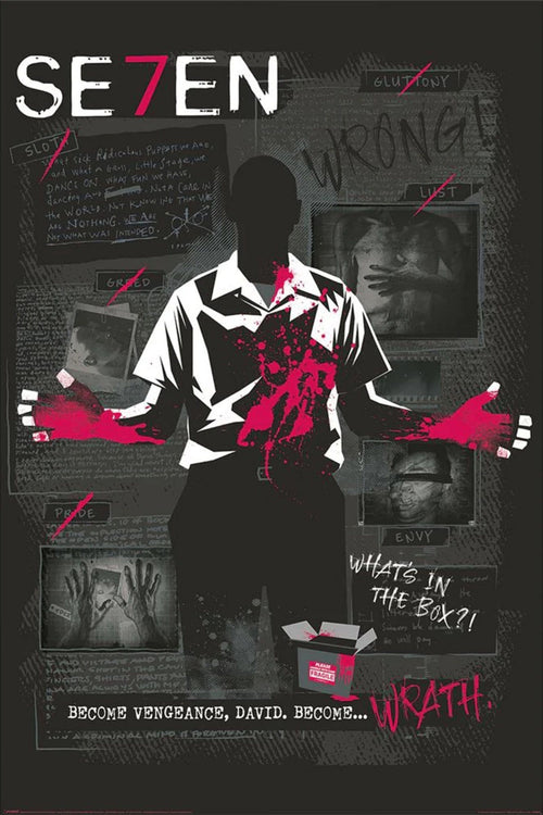 Pyramid Pp35253 Warner Bros Se7En Poster 61X91,5cm | Yourdecoration.com