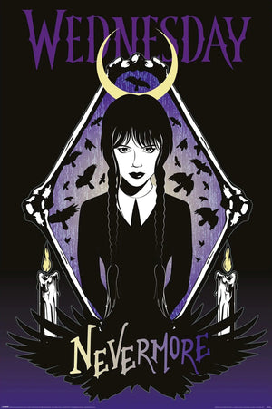 Pyramid Pp35290 Wednesday Ravens Poster 61X91,5cm | Yourdecoration.com