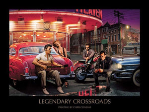 Pyramid Legendary Crossroads Chris Consani Art Print 60x80cm | Yourdecoration.com