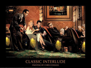 Pyramid Classic Interlude Chris Consani Art Print 60x80cm | Yourdecoration.com