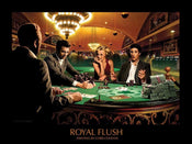 Pyramid Royal Flush Chris Consani Art Print 60x80cm | Yourdecoration.com