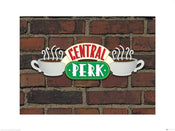 Pyramid Friends Central Perk Sign Art Print 60x80cm | Yourdecoration.com