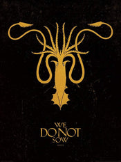 Pyramid Game of Thrones Greyjoy Art Print 60x80cm | Yourdecoration.com