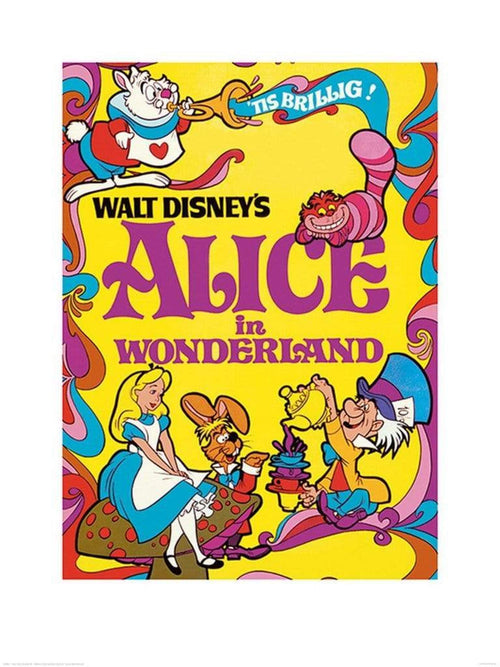 Pyramid Alice in Wonderland 1974 Art Print 60x80cm | Yourdecoration.com