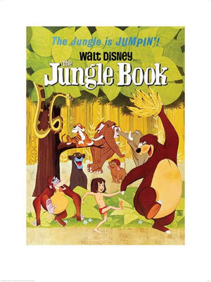 Pyramid The Jungle Book Jumpin Art Print 60x80cm | Yourdecoration.com