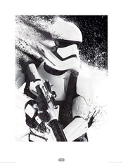 Pyramid Star Wars Episode VII Stormtrooper Paint Art Print 60x80cm | Yourdecoration.com