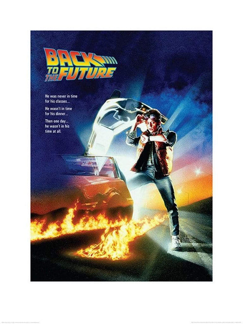 Pyramid Back to The Future One Sheet Art Print 60x80cm | Yourdecoration.com