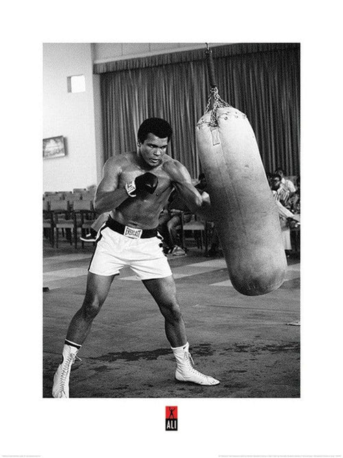 Pyramid Muhammad Ali Punch Bag Art Print 60x80cm | Yourdecoration.com