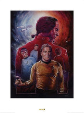 Pyramid Star Trek Space Seed 50th Anniversary Art Print 60x80cm | Yourdecoration.com