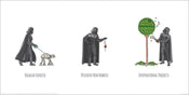 pyramid ppr41750 star wars vaders boredom busting ideas Art Print 60x30cm | Yourdecoration.com