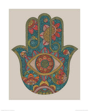 Pyramid Valentina Ramos Hamsa Art Print 40x50cm | Yourdecoration.com