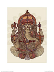 Pyramid Valentina Ramos Ganesha Art Print 30x40cm | Yourdecoration.com