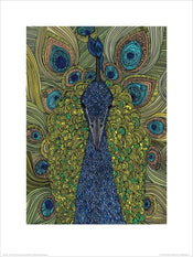 Pyramid Valentina Ramos The Peacock Art Print 30x40cm | Yourdecoration.com