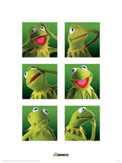 Pyramid The Muppets Kermit Boxes Art Print 30x40cm | Yourdecoration.com