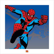 Pyramid Spider Man Marvel Art Print 40x40cm | Yourdecoration.com