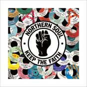 Pyramid Northern Soul Labels Art Print 40x40cm | Yourdecoration.com