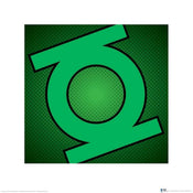 Pyramid DC Comics Green Lantern Symbol Art Print 40x40cm | Yourdecoration.com