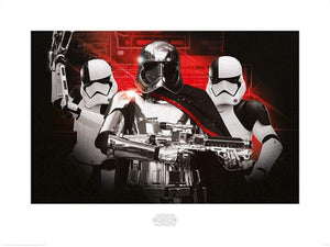 Pyramid Star Wars The Last Jedi Stormtrooper Team Art Print 60x80cm | Yourdecoration.com