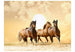 Wall Mural - Running Paarden 250x193cm - Non-Woven Murals