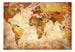 Wall Mural - Old World Map 200x140cm - Non-Woven Murals