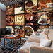 Wall Mural - Coffee Collage 100x70cm - Non-Woven Murals