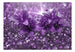 Wall Mural - Masterpiece of Purple 100x70cm - Non-Woven Murals