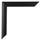 Como MDF Photo Frame 70x100cm Black Matte Corner | Yourdecoration.com