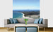 Dimex Aerial View of Beach Wall Mural 225x250cm 3 Panels Ambiance | Yourdecoration.com