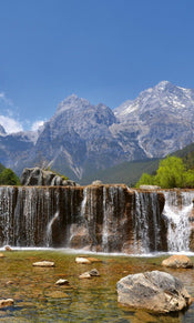 Dimex Alps Wall Mural 150x250cm 2 Panels | Yourdecoration.com