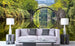 Dimex Arch Bridge Wall Mural 375x250cm 5 Panels Ambiance | Yourdecoration.com