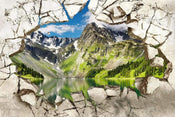 Dimex Break Wall Wall Mural 375x250cm 5 Panels | Yourdecoration.com