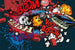 Dimex Car Crash Wall Mural 375x250cm 5 Panels | Yourdecoration.com