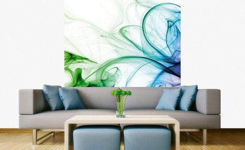 Dimex Cold Smoke Wall Mural 225x250cm 3 Panels Ambiance | Yourdecoration.com