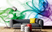 Dimex Cold Smoke Wall Mural 375x250cm 5 Panels Ambiance | Yourdecoration.com