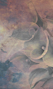 Dimex Flower Abstract I Wall Mural 150x250cm 2 Panels | Yourdecoration.com