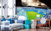 Dimex Football Stadium Wall Mural 375x250cm 5 Panels Ambiance | Yourdecoration.com