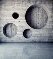 Dimex Geometric Background Wall Mural 225x250cm 3 Panels | Yourdecoration.com