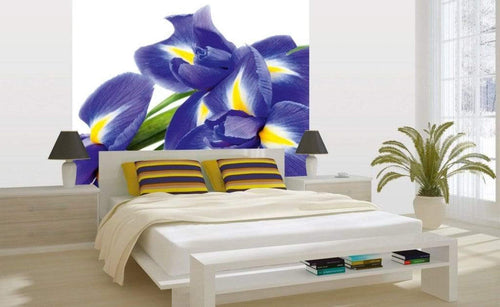 Dimex Iris Wall Mural 225x250cm 3 Panels Ambiance | Yourdecoration.com