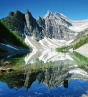 Dimex Lake Agnes Wall Mural 225x250cm 3 Panels | Yourdecoration.com