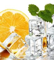 Dimex Lemon and Ice Wall Mural 225x250cm 3 Panels | Yourdecoration.com