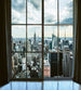 Dimex Manhattan Window View Wall Mural 225x250cm 3 Panels | Yourdecoration.com